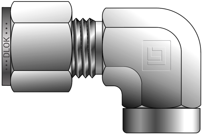 Female Elbow NPT (For Metric Tube)